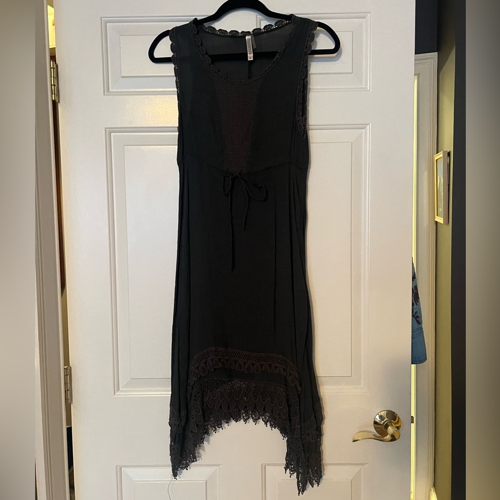 Monoreno Gray Knit Dress M
